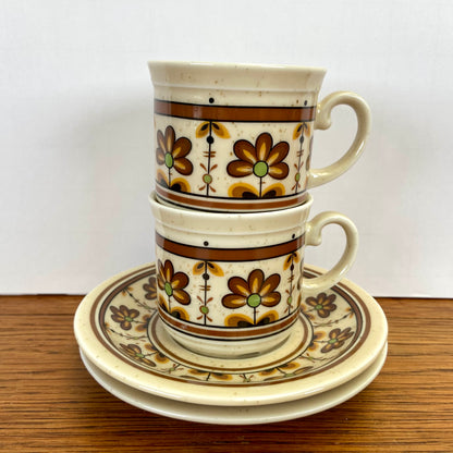 Vintage kop en schotel Winterling