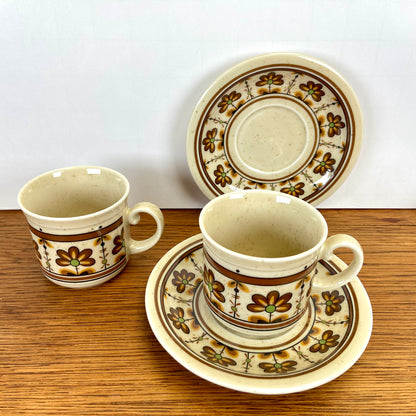 Vintage kop en schotel Winterling