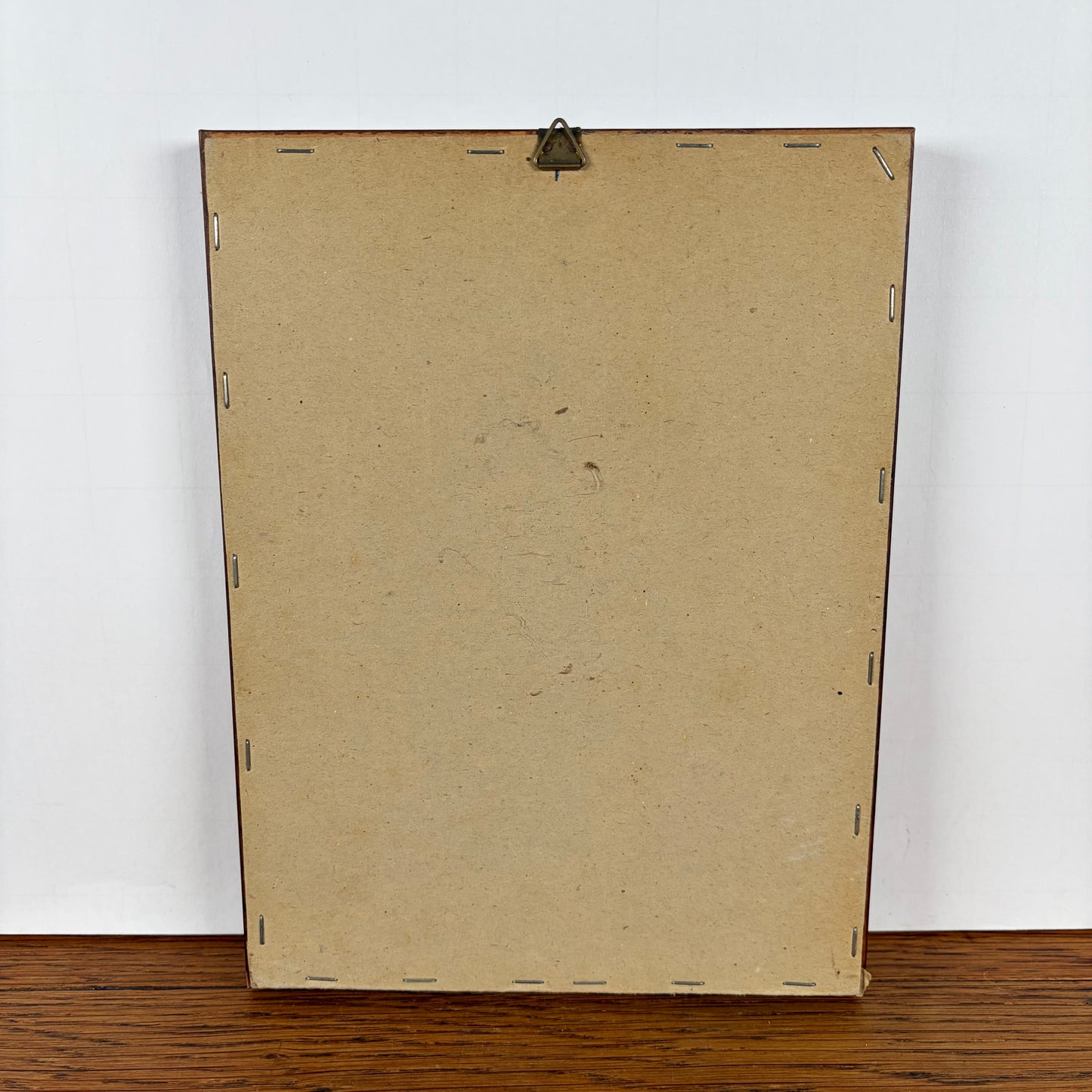 Vintage geborduurd schilderij kat