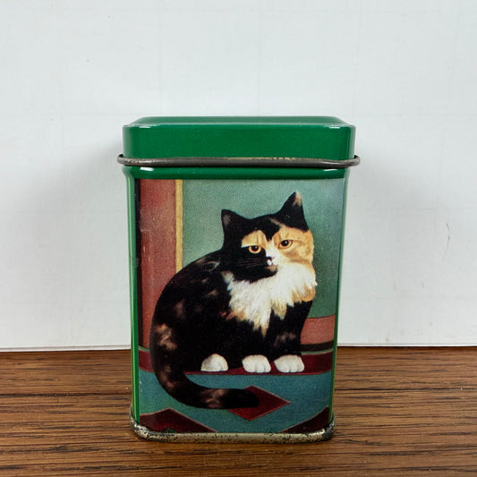 Mini blikje kat groen