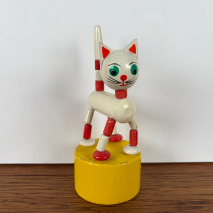 Vintage drukpopje kat