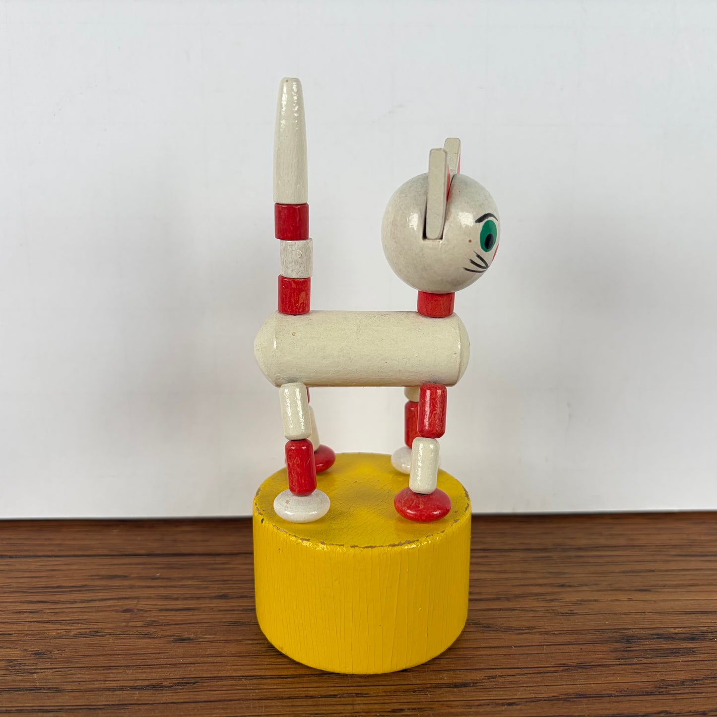 Vintage drukpopje kat