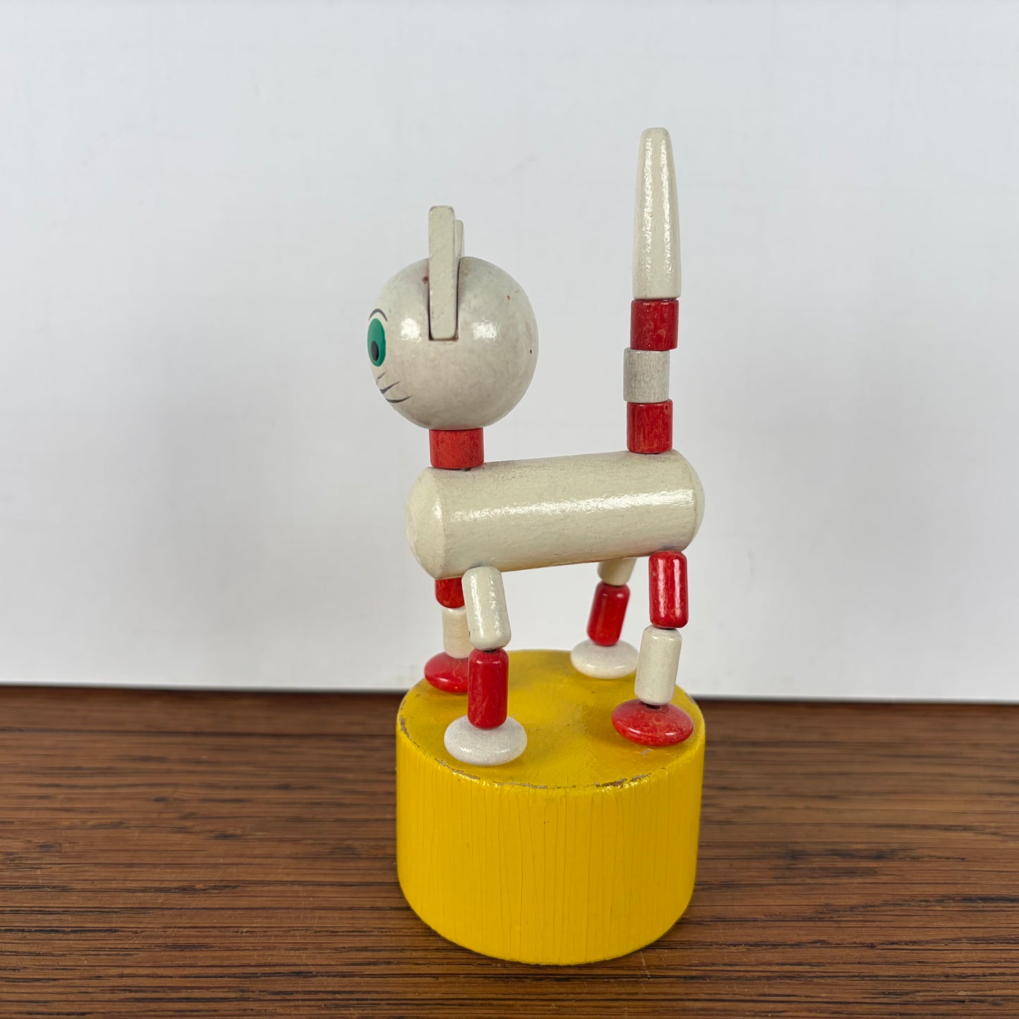 Vintage drukpopje kat