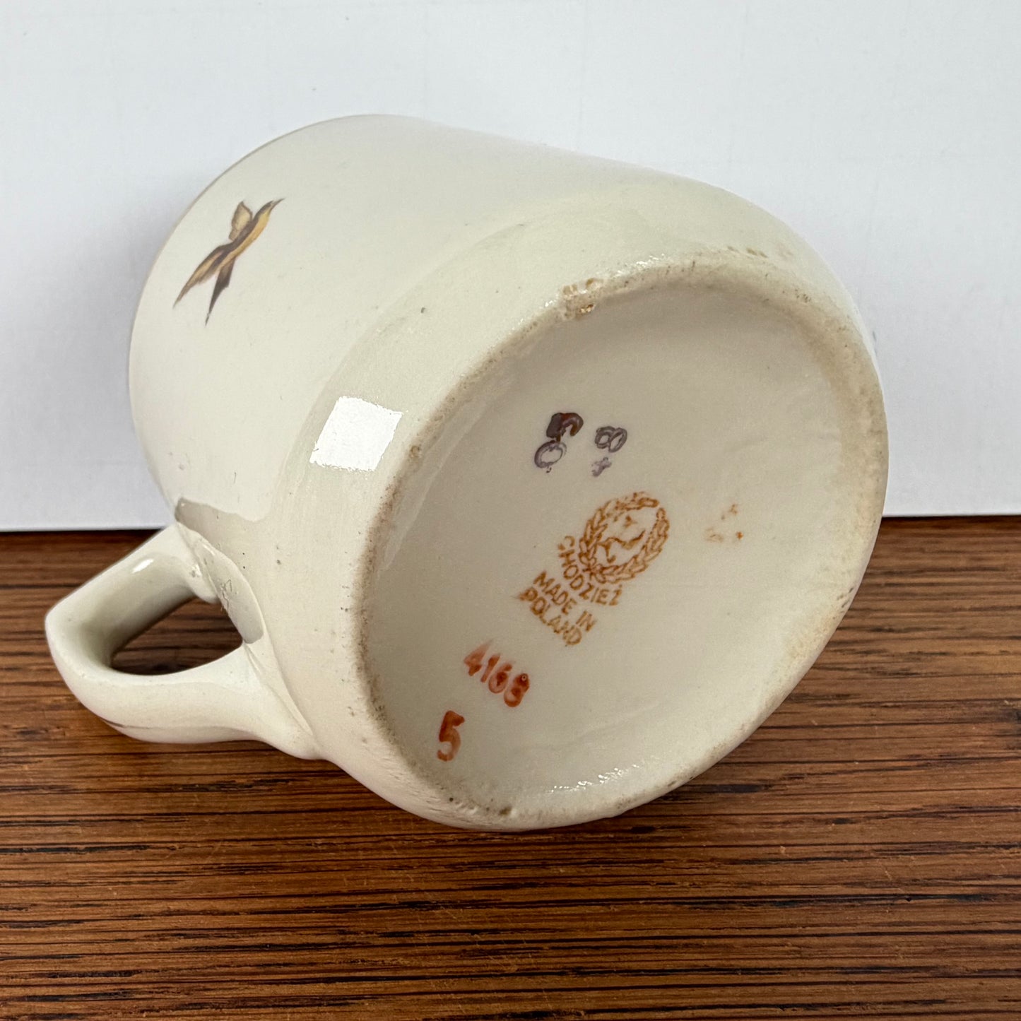 Vintage mok katten met bal