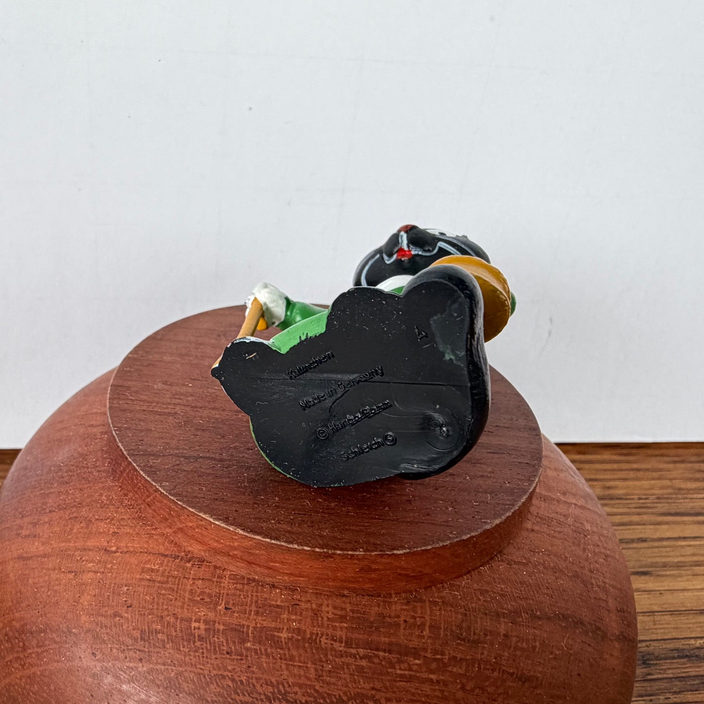 Vintage zwarte kat Schleich