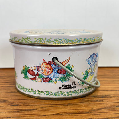 Vintage blikje Kitty Cucumber