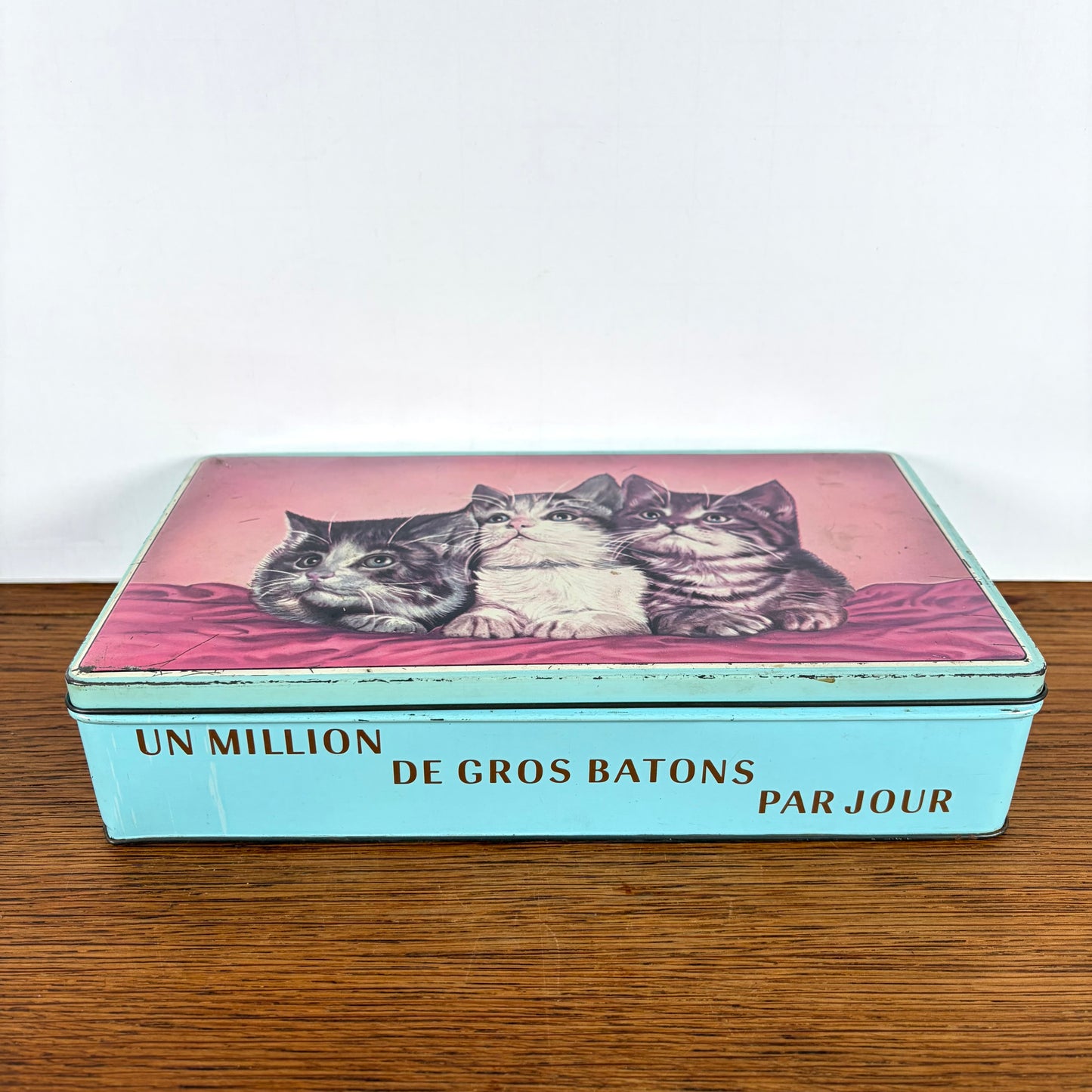 Vintage blik super chocolat Jacques