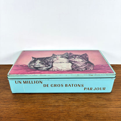 Vintage blik super chocolat Jacques