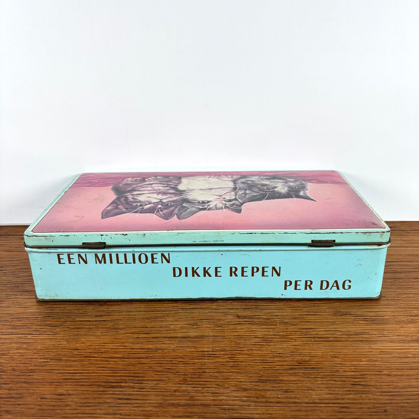 Vintage blik super chocolat Jacques