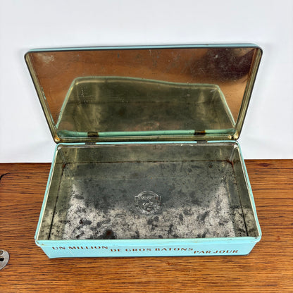 Vintage blik super chocolat Jacques