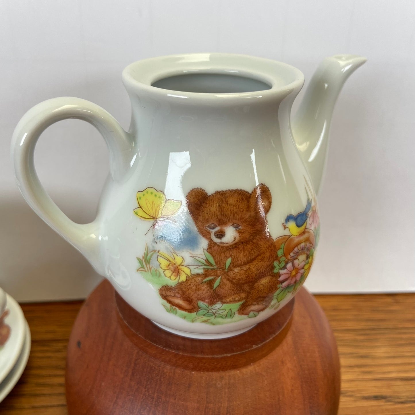 Vintage kinder serviesje beren