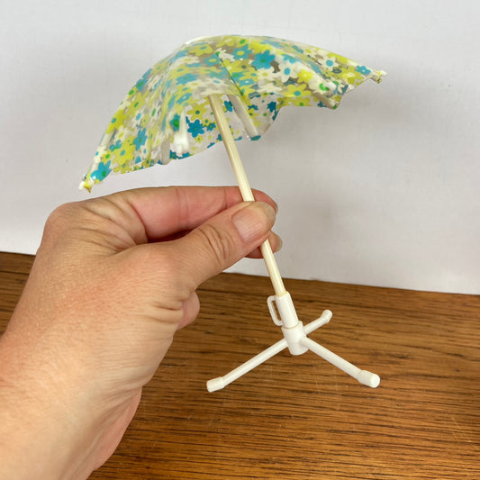 Vintage poppenhuis parasol