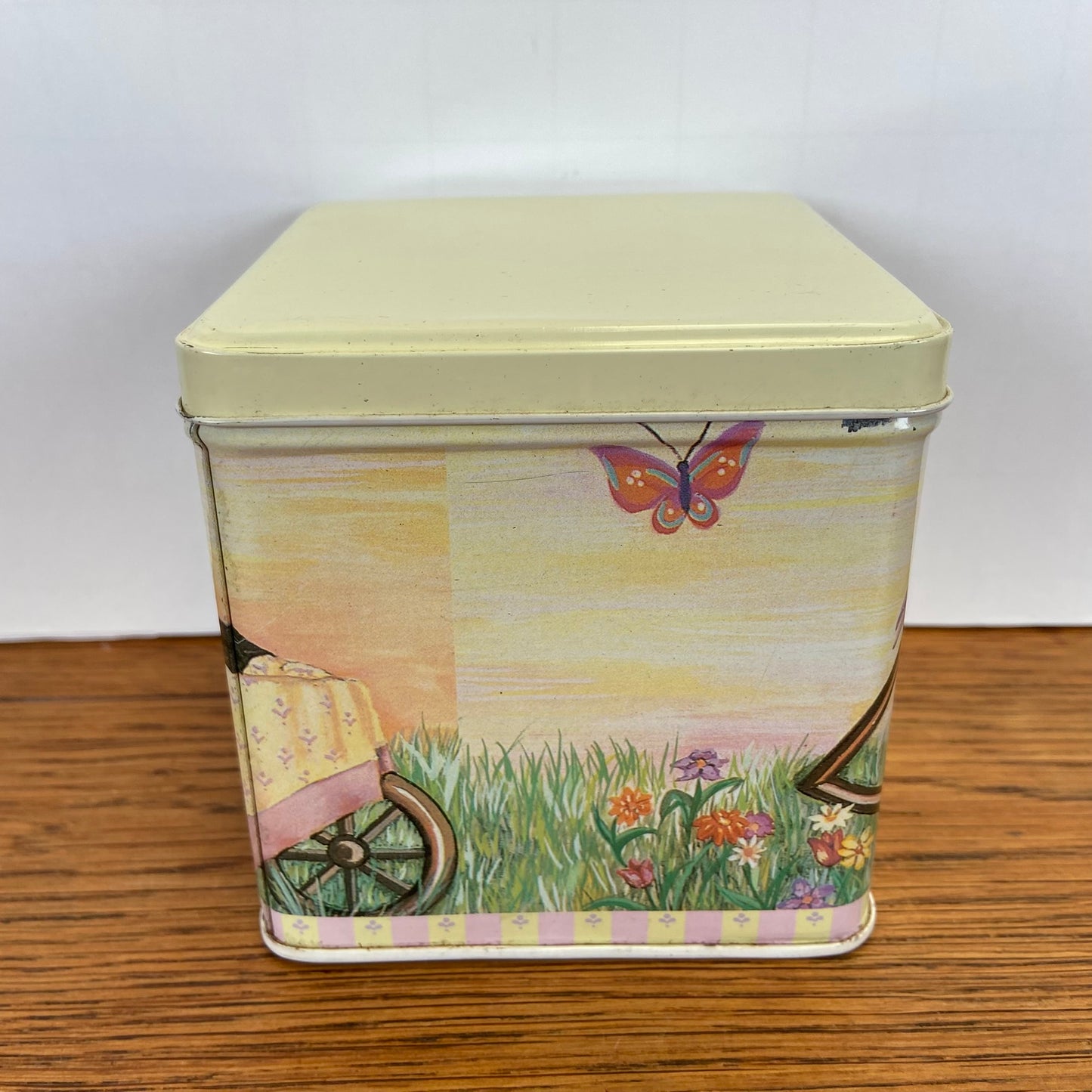 Vintage katten blik vierkant