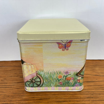 Vintage katten blik vierkant
