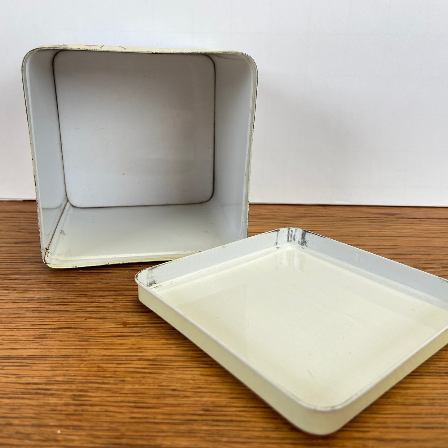Vintage katten blik vierkant
