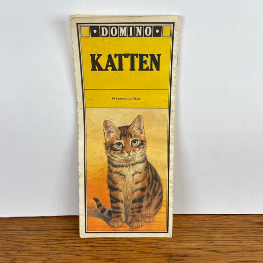 Vintage kaart katten - 94 rassen