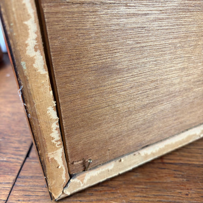 Vintage groot schilderij katten