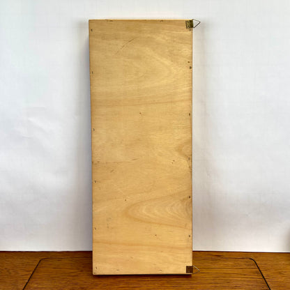Houten letterbakje