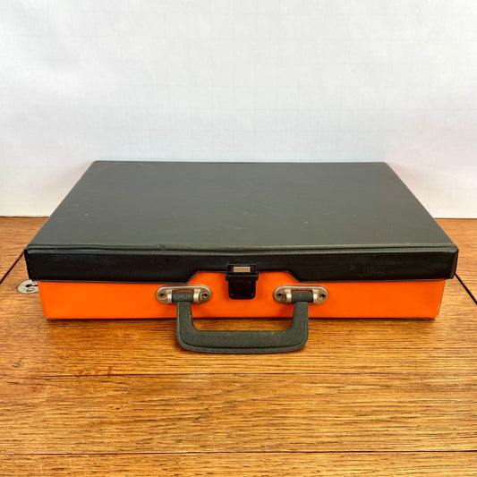Vintage cassettebandjes koffer