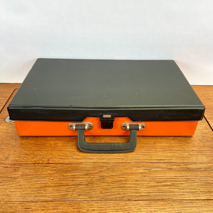 Vintage cassettebandjes koffer