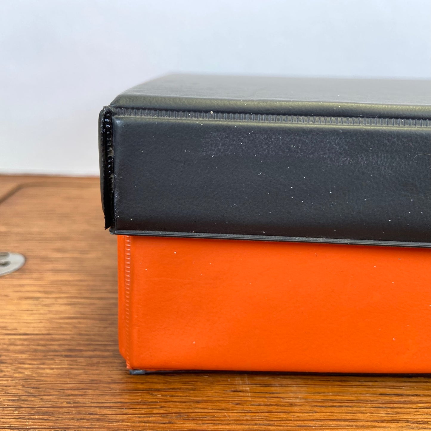 Vintage cassettebandjes koffer
