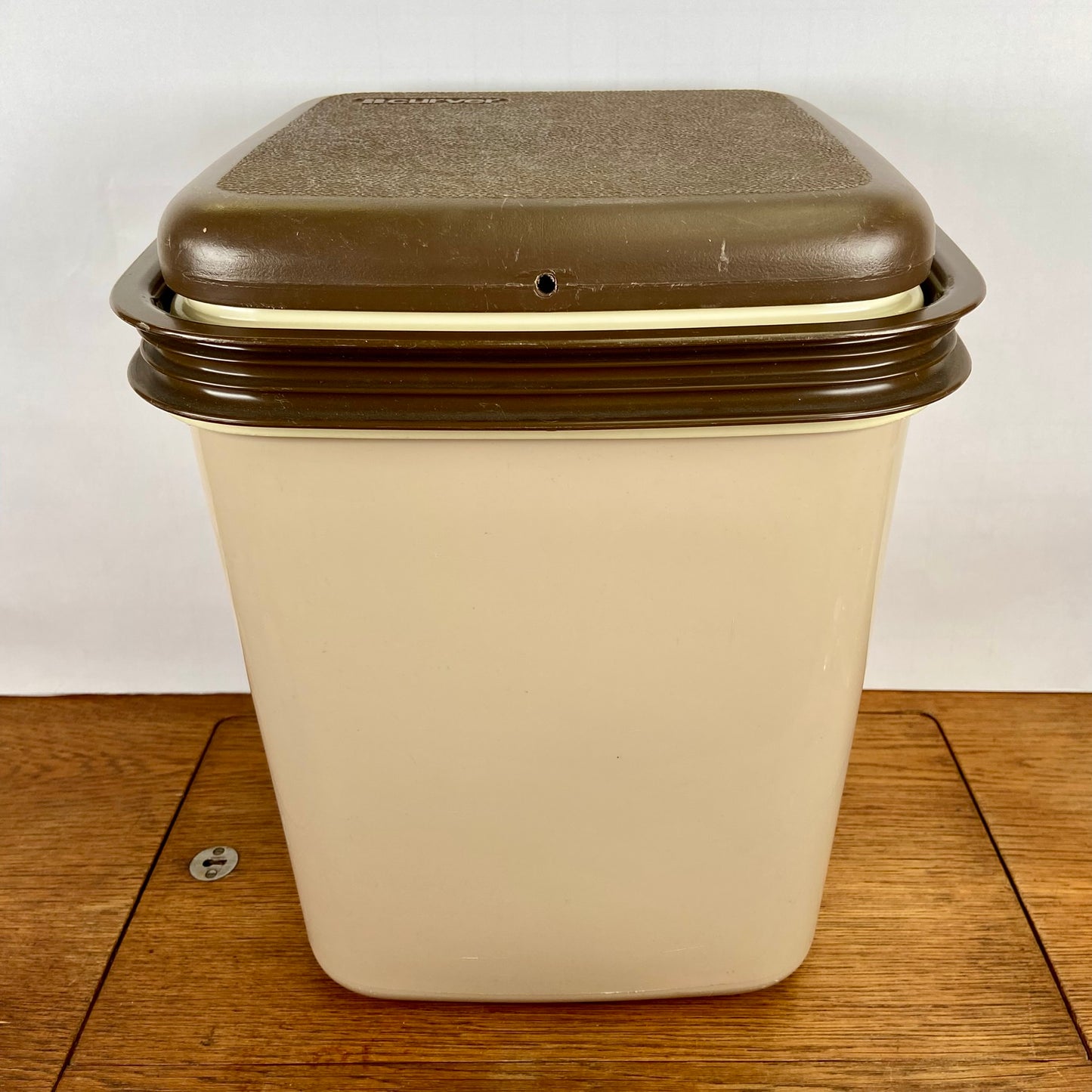Vintage curver koelbox bruin