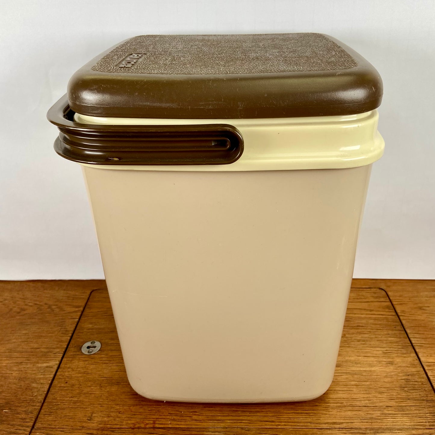 Vintage curver koelbox bruin