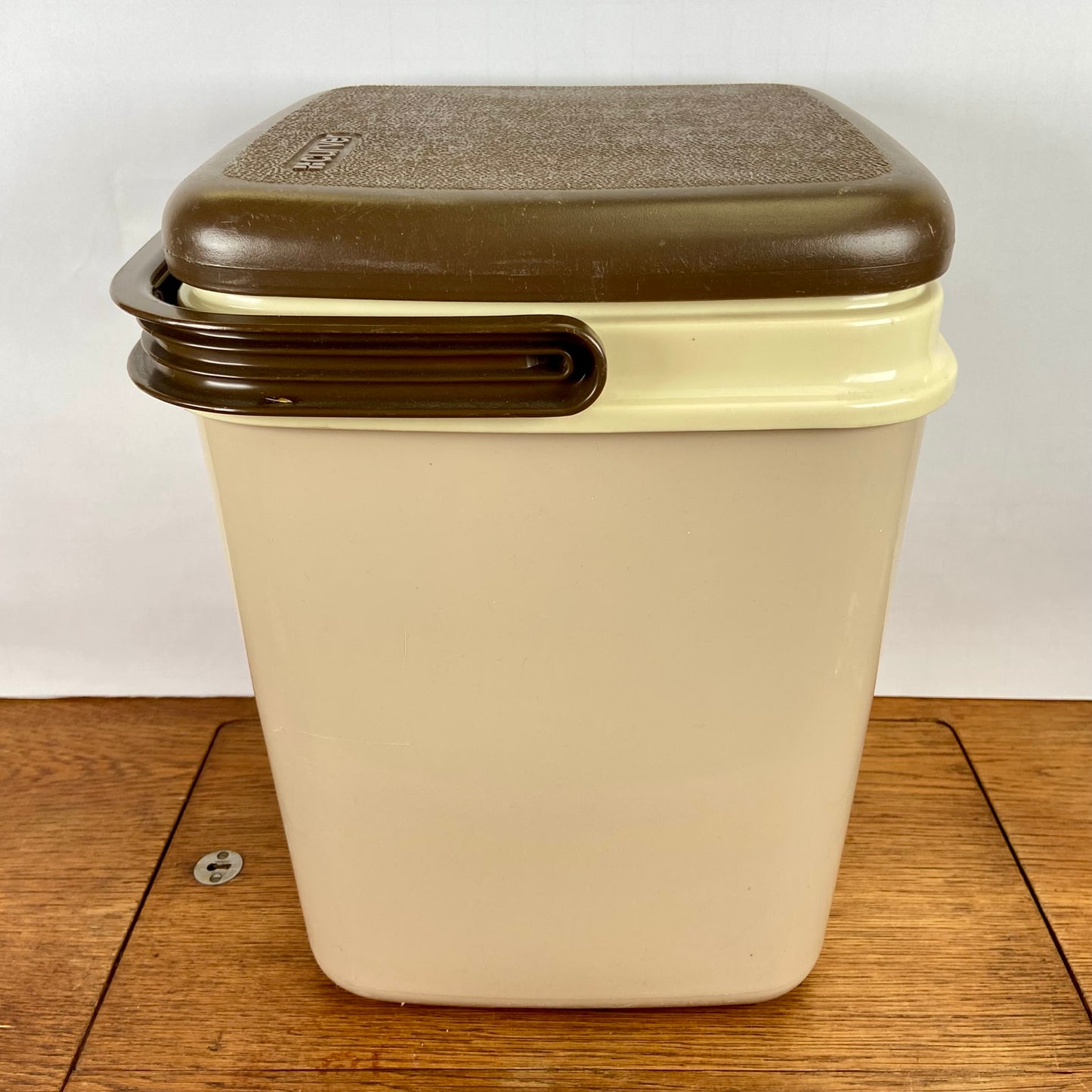 Vintage curver koelbox bruin