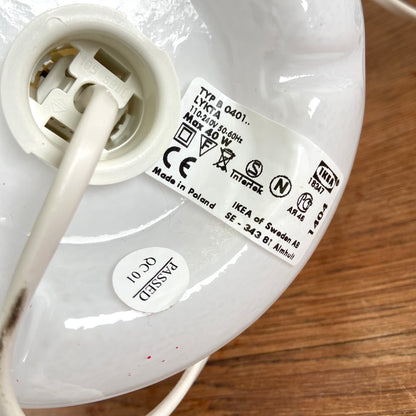 Ikea Lykta lamp wit