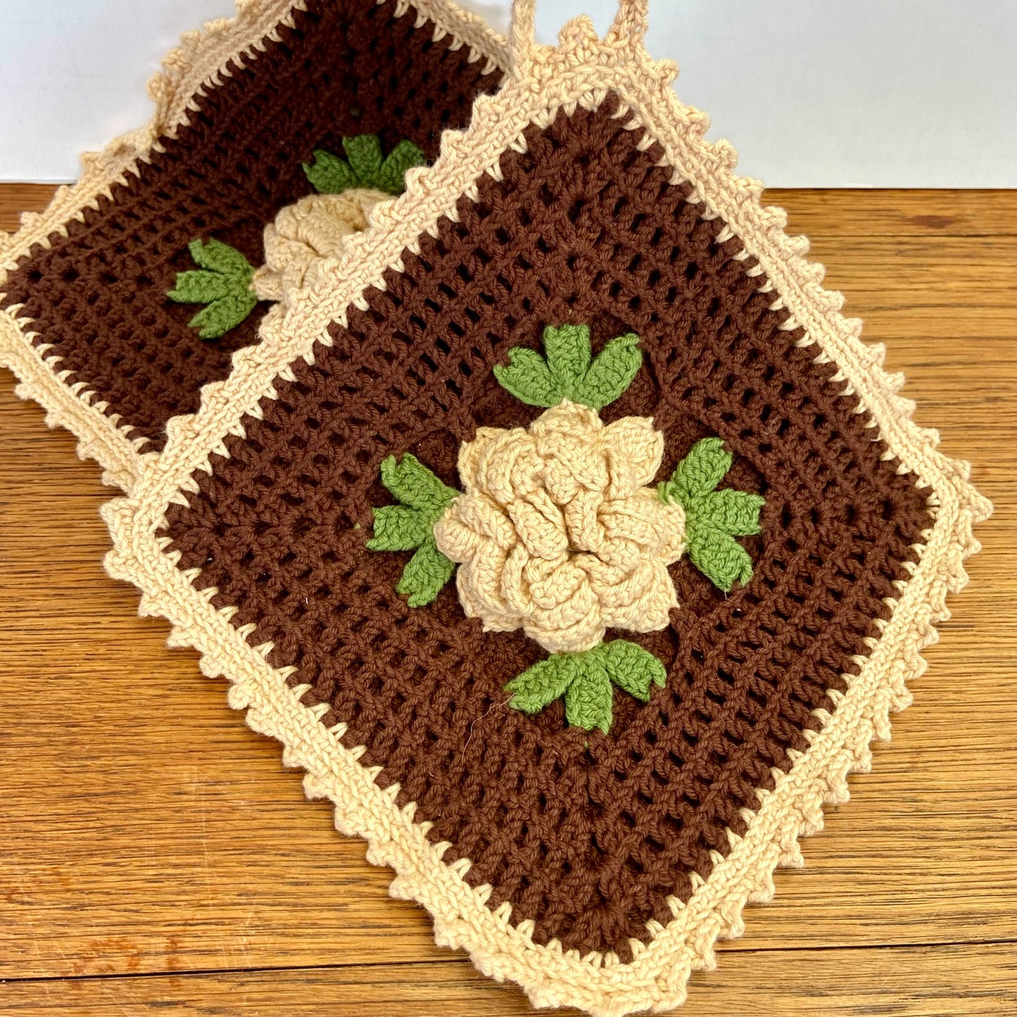 Vintage pannenlappen