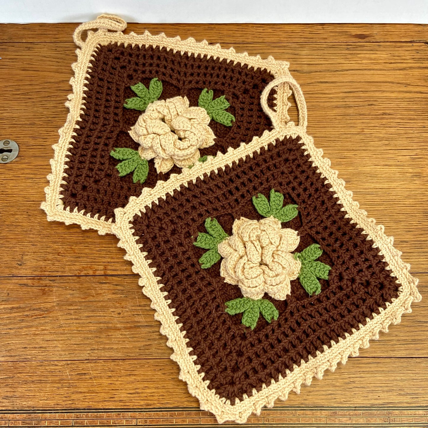 Vintage pannenlappen
