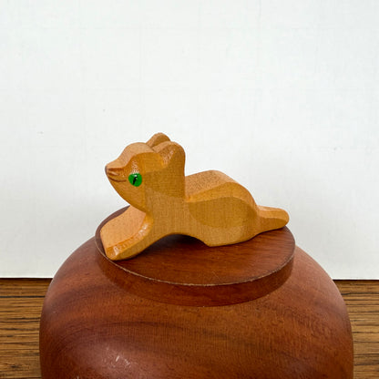 Vintage houten katje Ostheimer