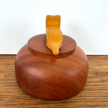 Vintage houten katje Ostheimer