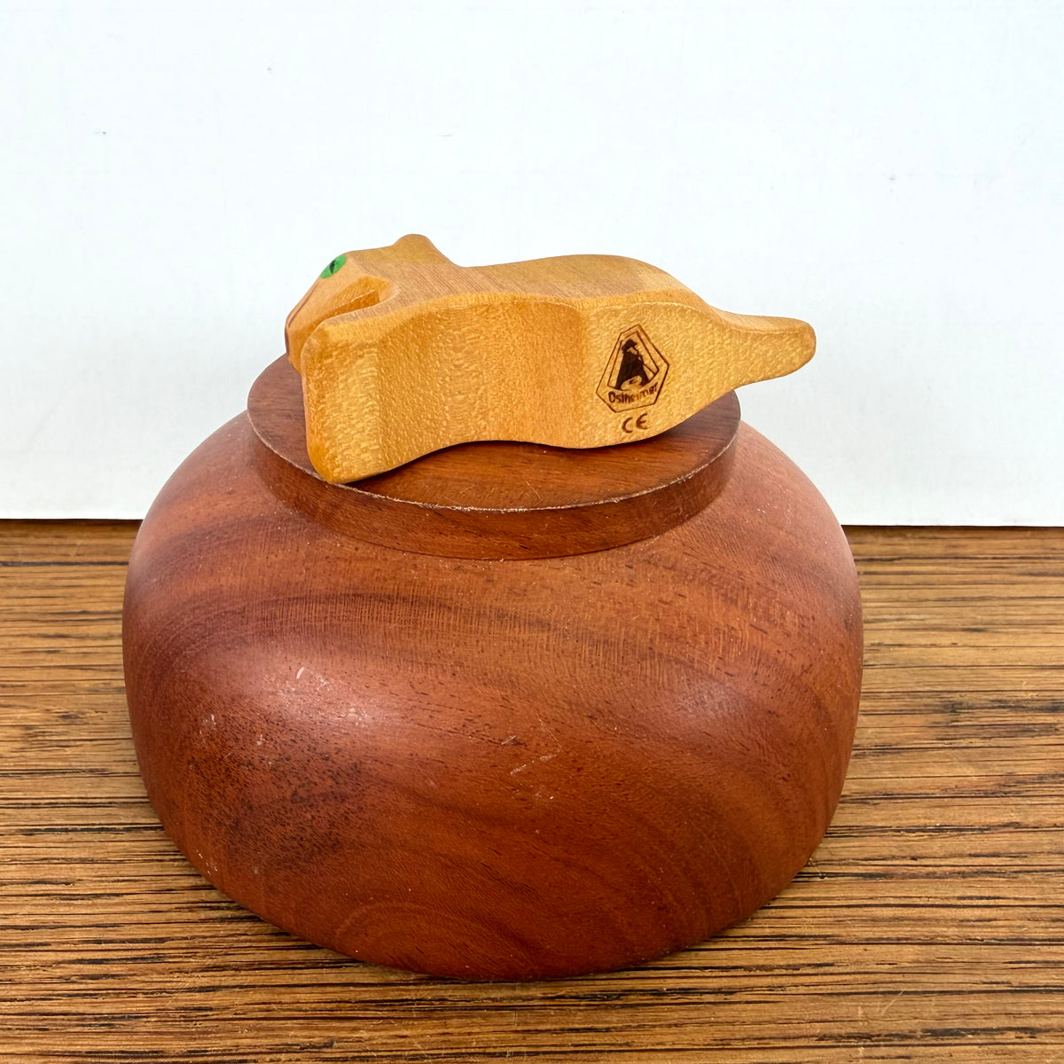 Vintage houten katje Ostheimer