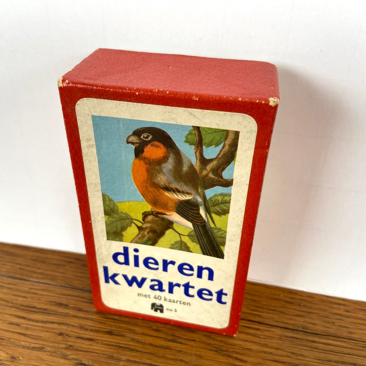 Vintage dieren kwartet