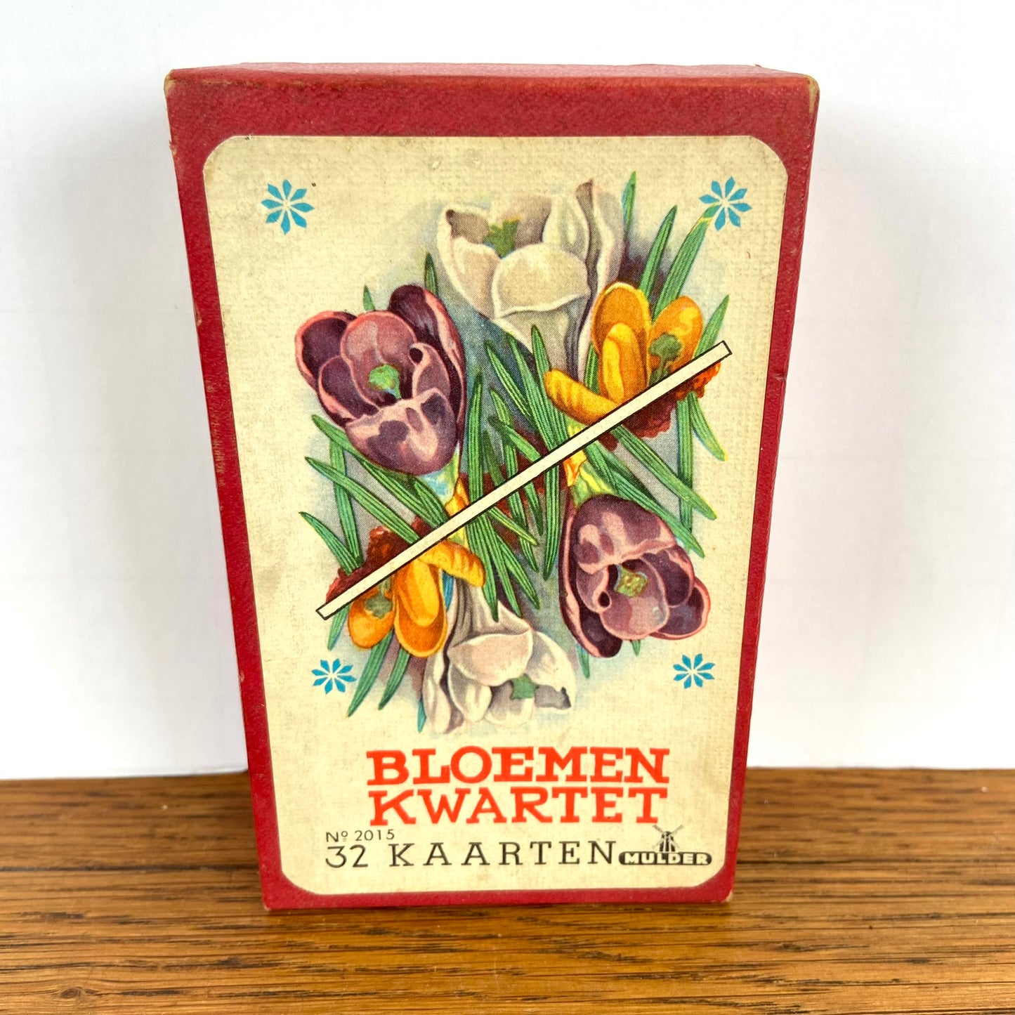 Vintage bloemenkwartet