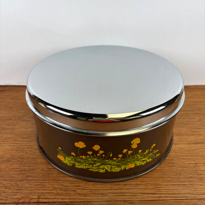 Vintage Brabantia koektrommel boterbloem