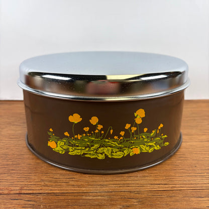 Vintage Brabantia koektrommel boterbloem