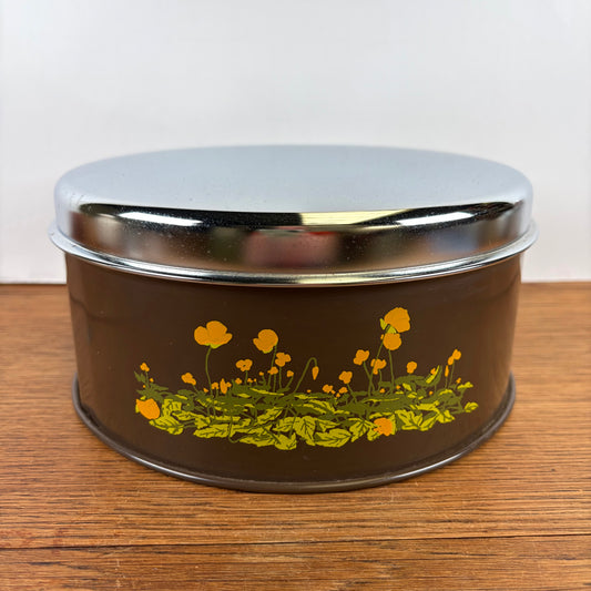 Vintage Brabantia koektrommel boterbloem