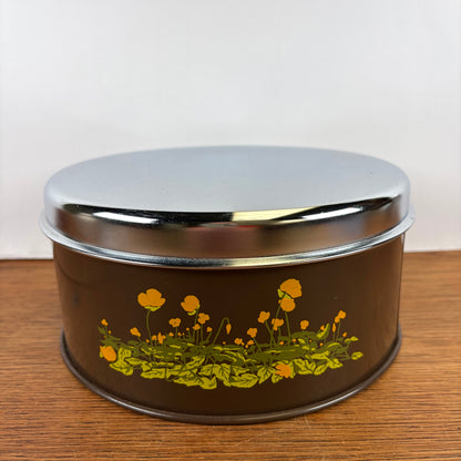 Vintage Brabantia koektrommel boterbloem