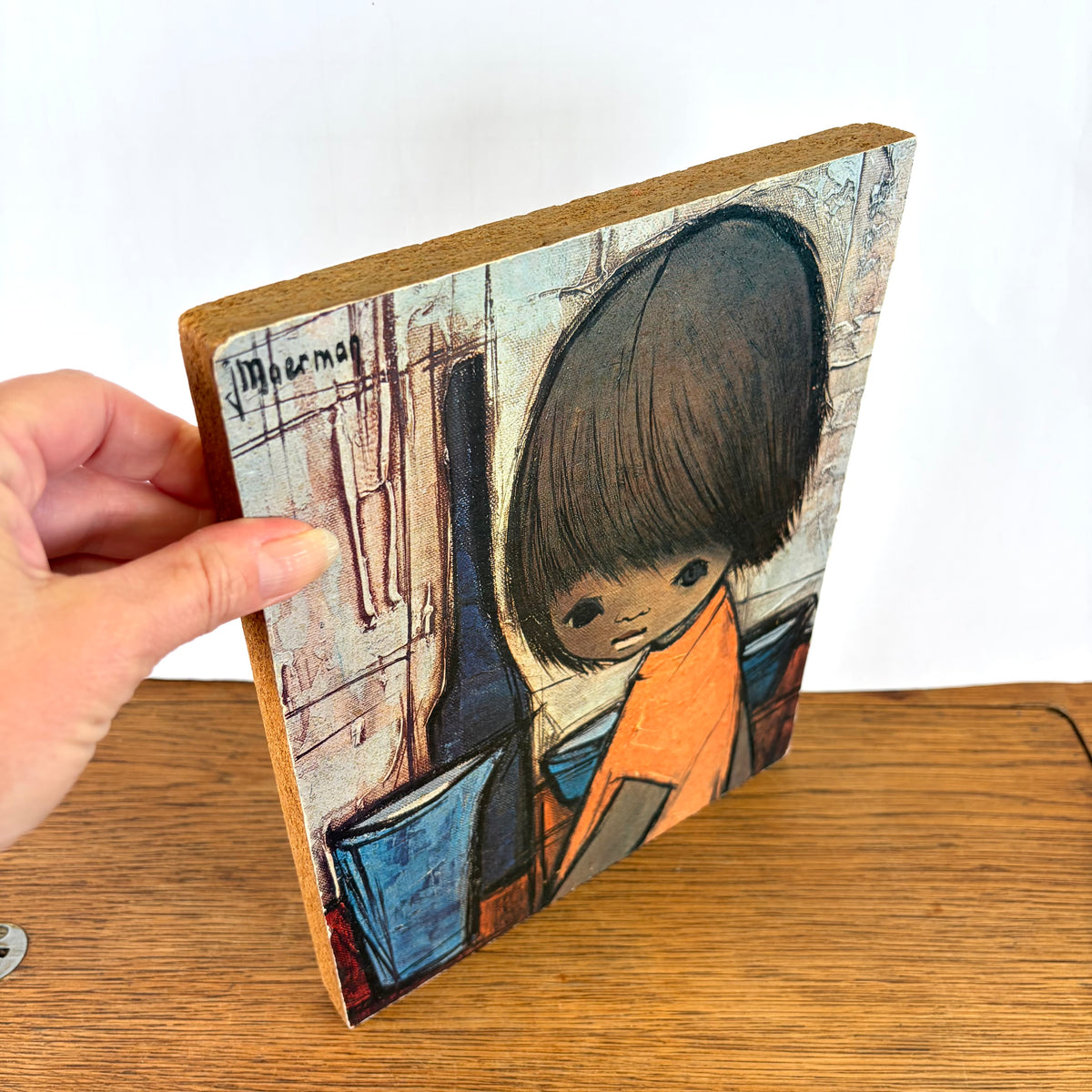 Vintage Schilderij J Moerman