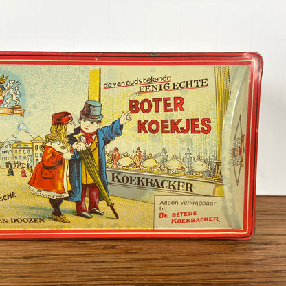 Vintage blik boterkoekjes