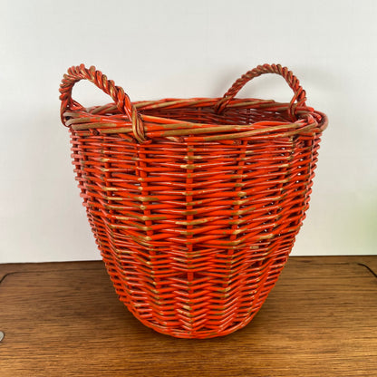 Vintage oranje mandje