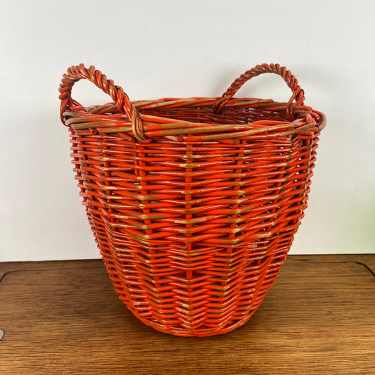 Vintage oranje mandje