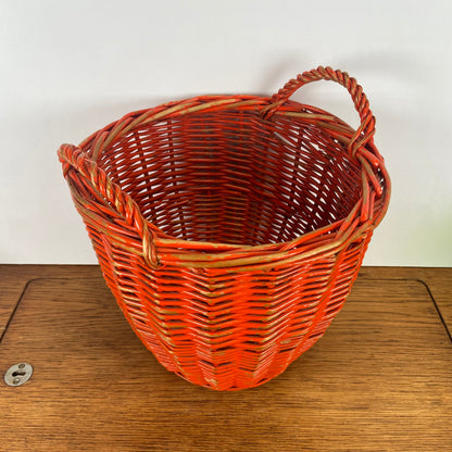 Vintage oranje mandje