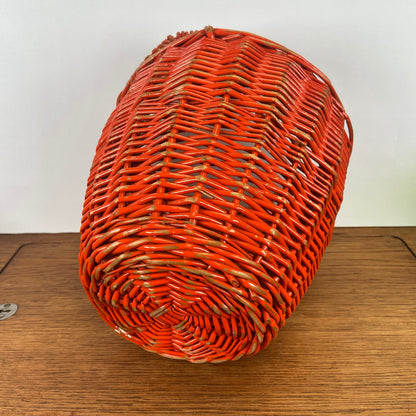 Vintage oranje mandje