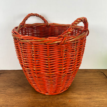 Vintage oranje mandje