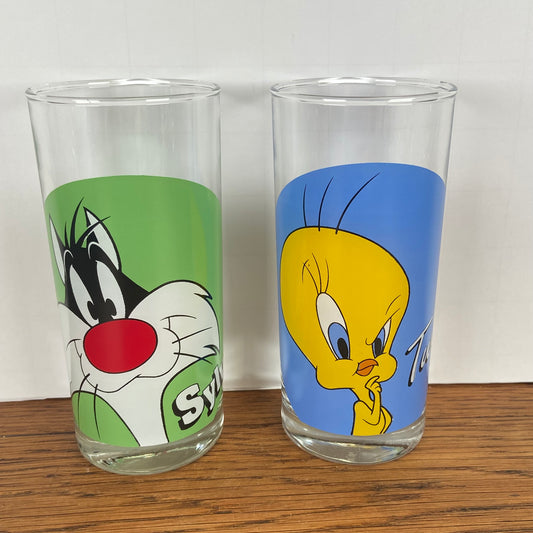 2 Tweety en Sylvester glazen