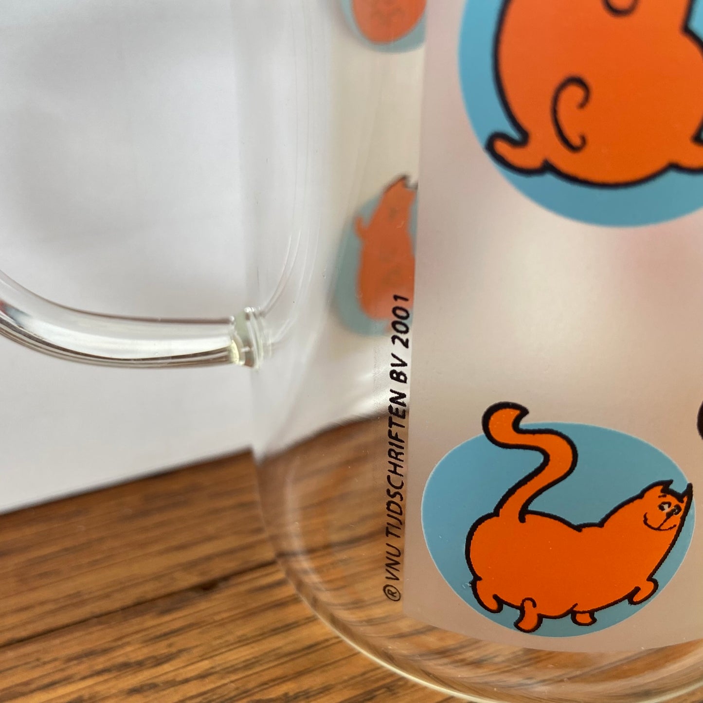 Theeglas de rode kater