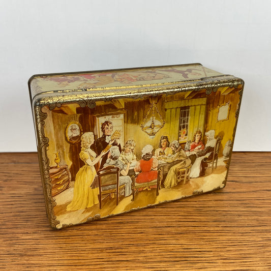 Vintage HUS koekblik Camera Obscura